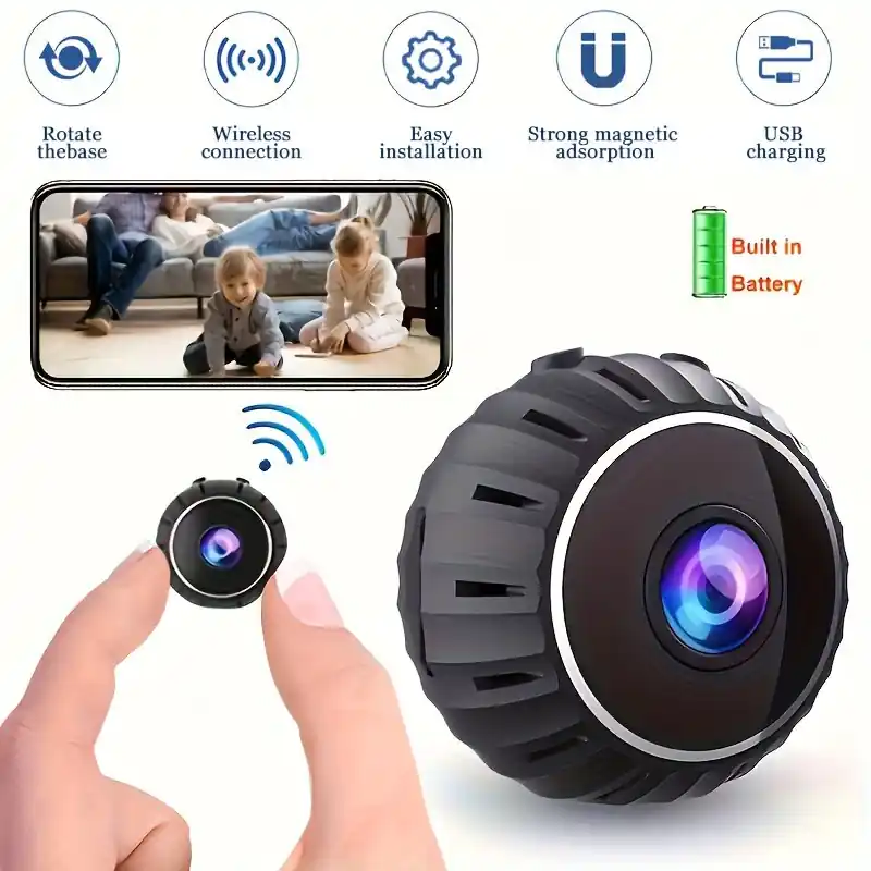 Hd Night Vision Wifi Camera Motion Detection Home Security Surveillance System