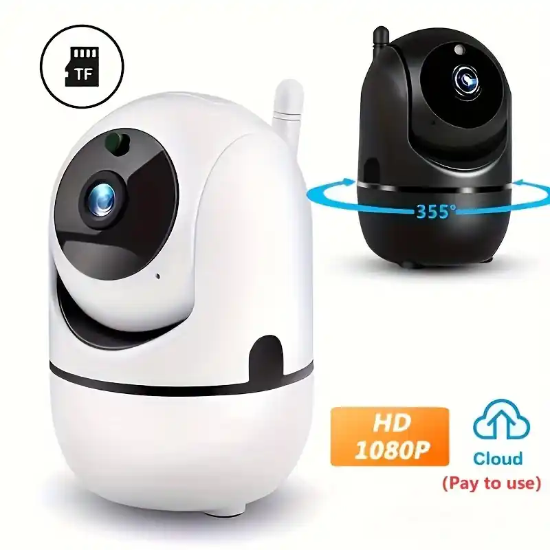 1080p Hd Home Wifi Ip Camera With Auto Infrared Surveillance