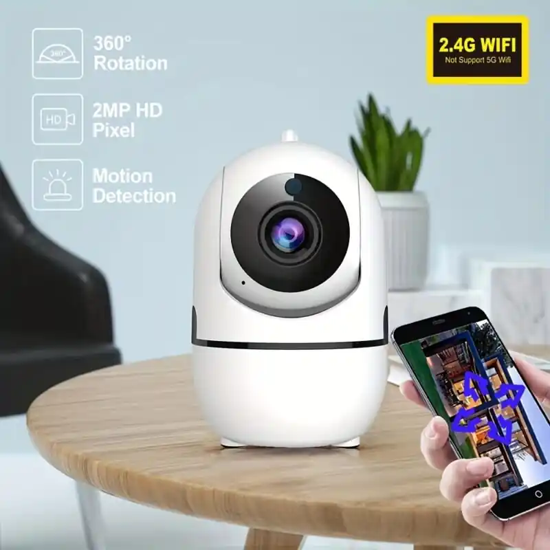 1080p Wifi Home Security Camera Baby Pet Monitor Night Vision Motion Detection