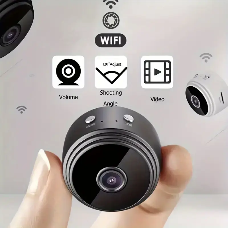 Wifi Home Security Camera 24g Motion Detection Night Vision Remote Monitoring