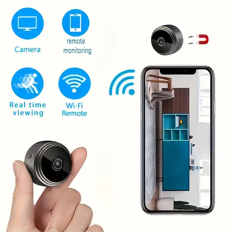Wireless Intelligent Camera With Mobile Remote Perfect For Holiday Gifting