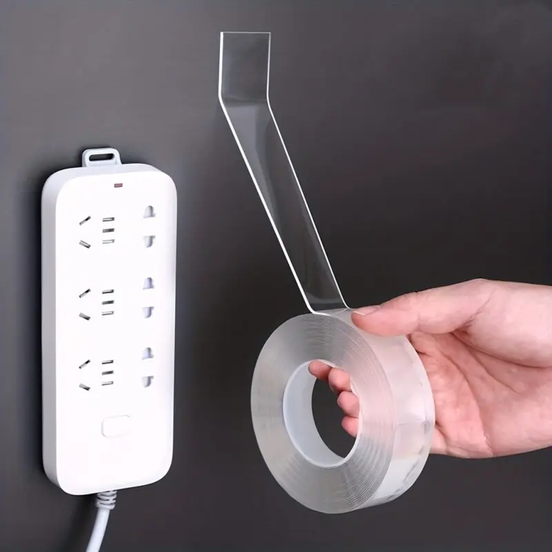 Doublesided Adhesive Mounting Tape 165ft Clear Removable For Home Office Car