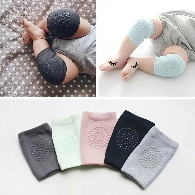 Nonslip Elastic Baby Knee Pads For Safe Crawling Walking Toddlers