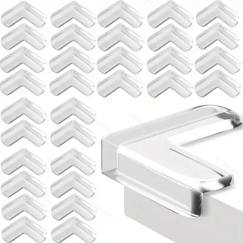 Clear Soft Furniture Safety Corner Protectors Guards 481220pcs Set