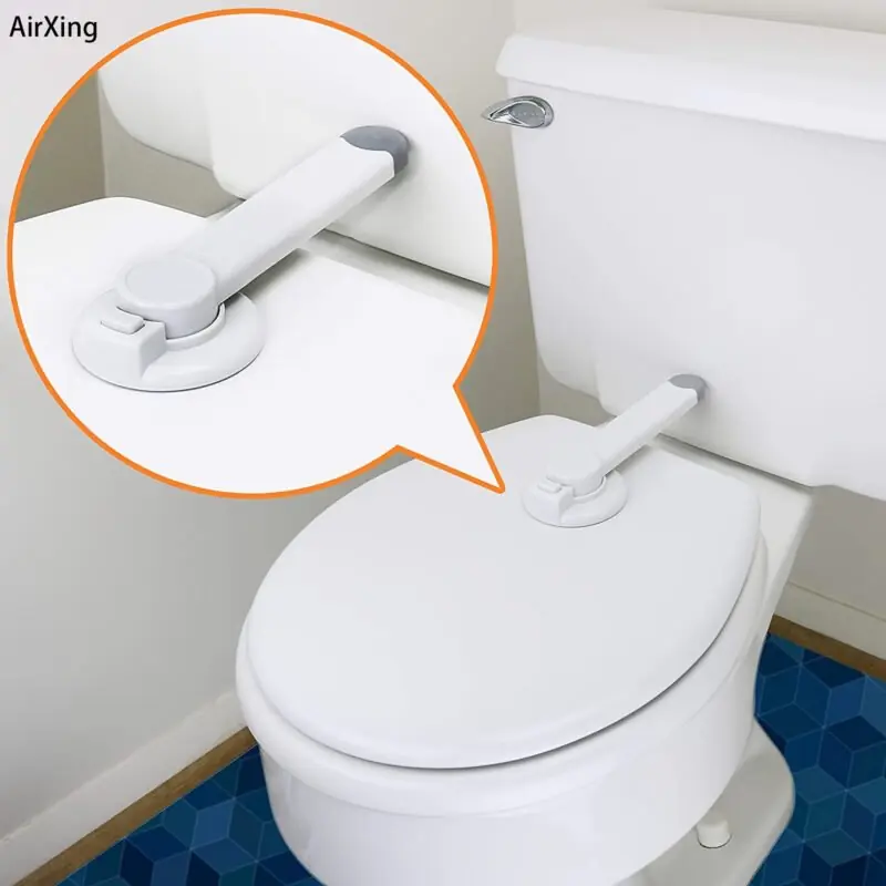Child Pet Safety Toilet Lock Antiopen Lid For Baby Cat Dog