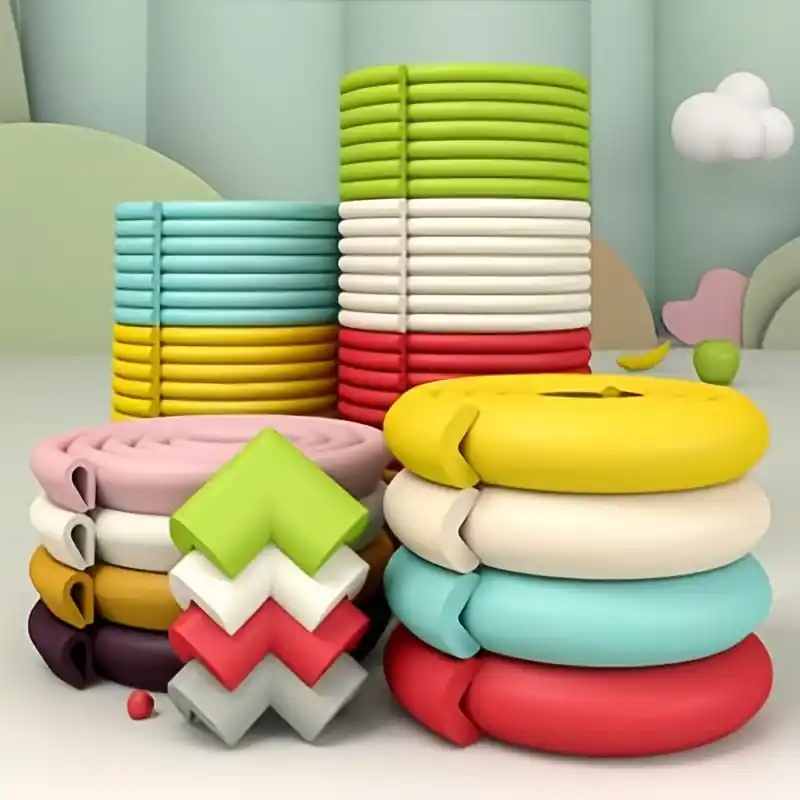 Kids Safety Anticollision Table Corner Protector Strip Sponge Edge Cover
