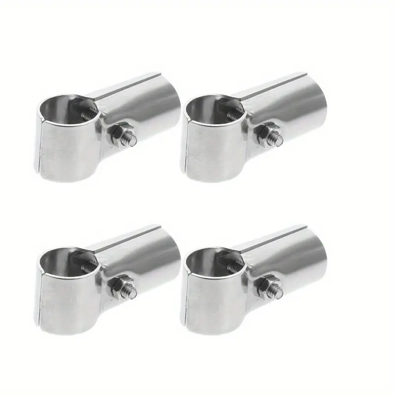 4pcs Stainless Steel 25mm Fence T Clamps With Bolts And Nuts