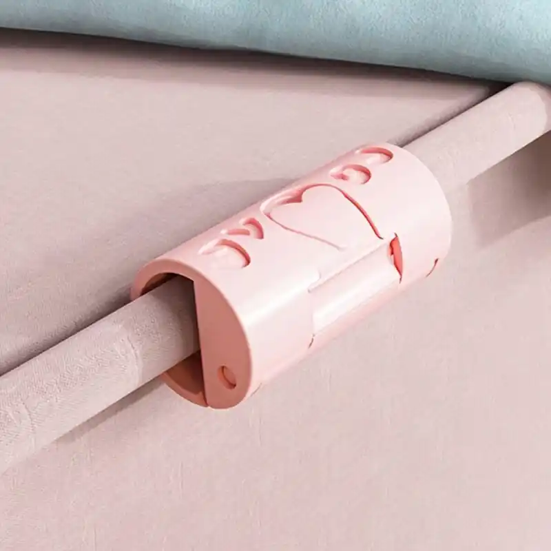 6pcs Multifunctional Bed Sheet Clips Nonmarking Safety Buckles Cute Design
