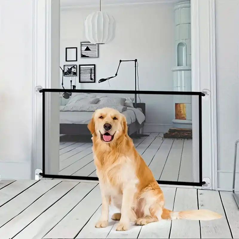 Indoor Safety Pet Gate Magic Enclosure For Play Rest Stairfriendly