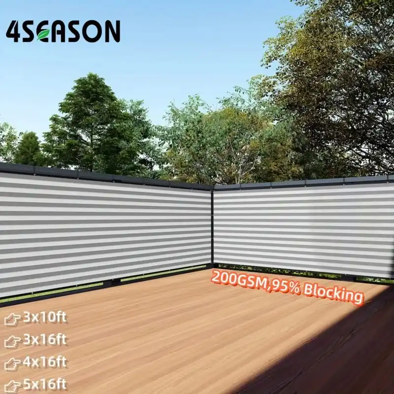 Outdoor Privacy Screen Net For Patio Porch Pool Garden Protection