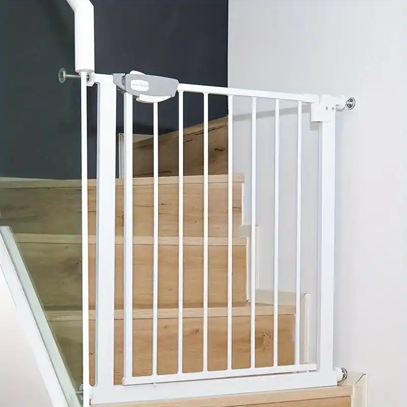 Indooroutdoor Autoclose Dog Gate For Doorways Stairs Patio Garden