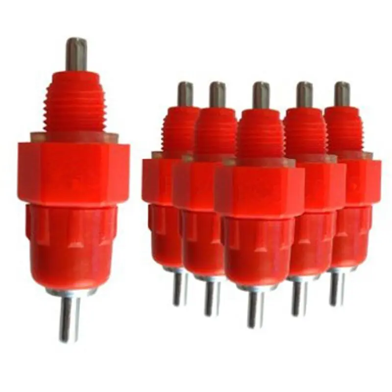 360degree Stainless Steel Poultry Waterer Nipple For Chicken Quail Feeding