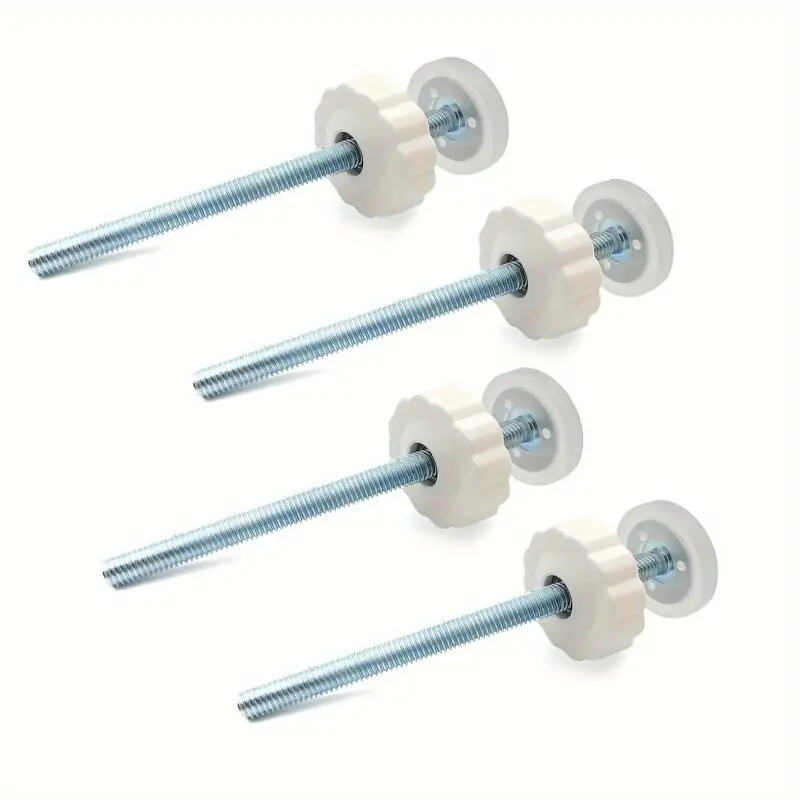 8mm Safety Gate Extension Rods 4pcs Pressure Mounted Replacement Spindles