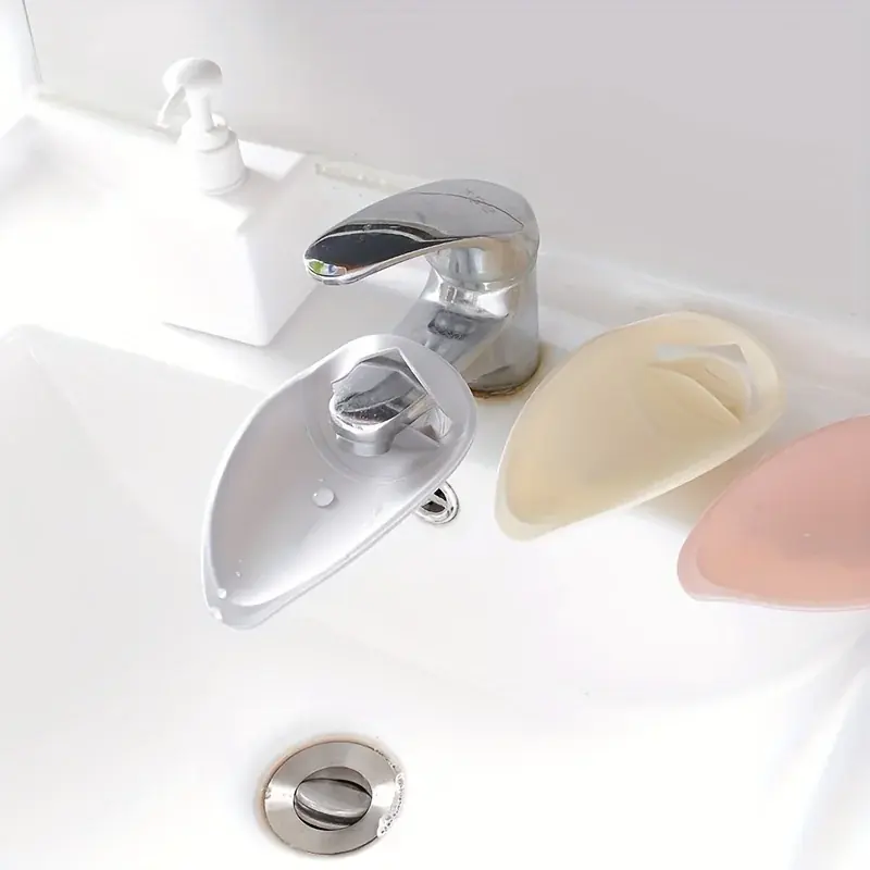Kids Safe Hand Washing Faucet Extension Splashproof Kitchen Sink Guide Device