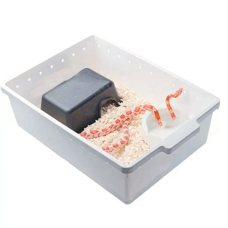 Lanlan Reptile Breeding Box Drawer Style Snake Habitat Assorted Colors