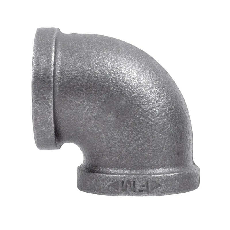 4 In. Fip Black Malleable Iron 90 Degree Elbow - Model 350e90-4