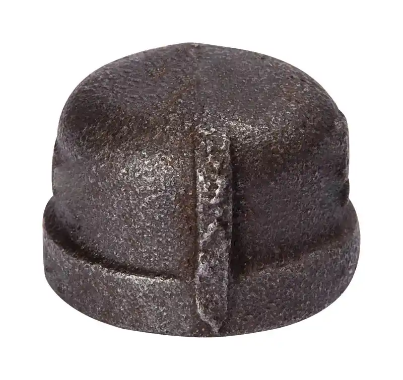 Southland 4 In. Fpt Black Malleable Iron Cap - Model 521-411bc