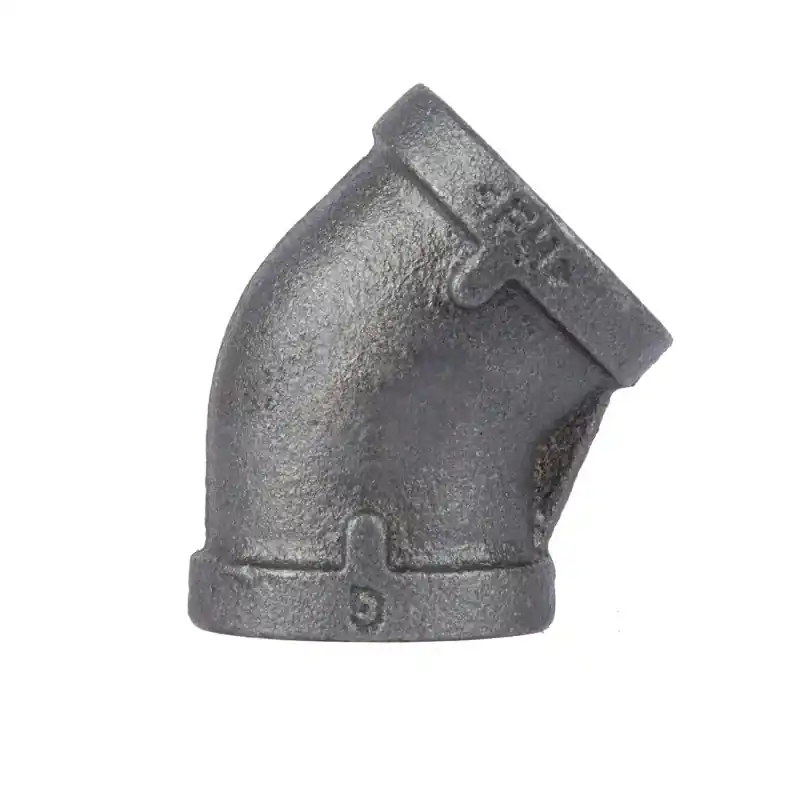 Bk Products Southland 4 In. Fpt X 4 In. Dia. Fpt Black Malleable Iron 45 Degree Elbow