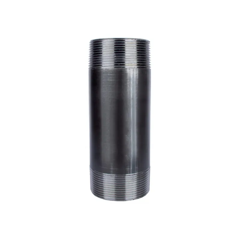 2-1/2 In. Mip X 2-1/2 In. D Mip Black Steel 6 In. L Nipple