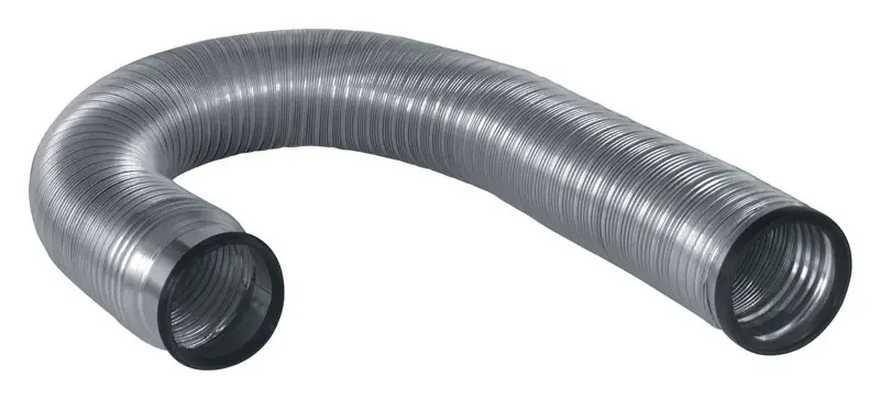 Quick Connect Hook-up 4 In. X 6 Ft. Aluminum Semi-rigid Dryer Duct