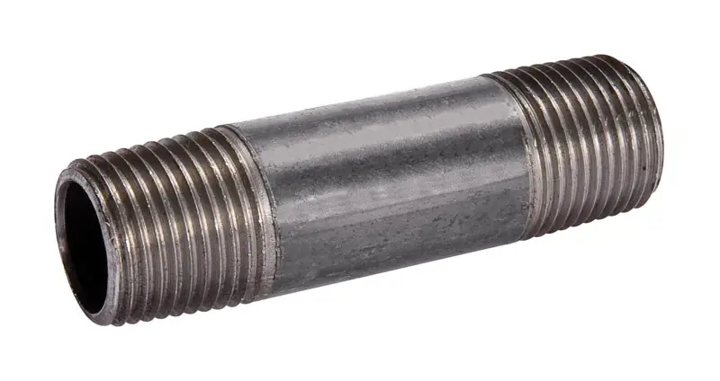 Bk Products Southland 2-1/2 In. Mpt X 4 In. L Black Iron Nipple