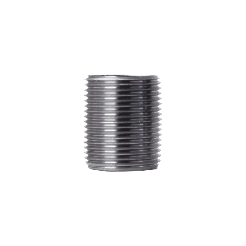 3 In. Mip X 3 In. D Mip Black Steel Close Nipple - Durable And Reliable