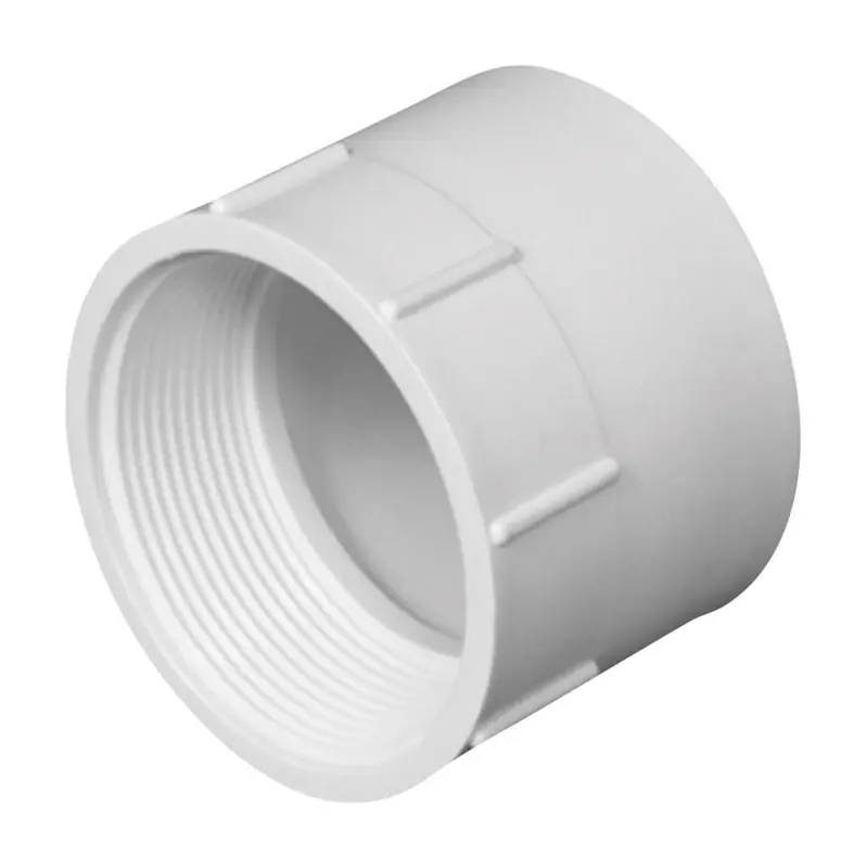 Schedule 40 4 In. Hub X 4 In. Dia. Fpt Pvc Adapter