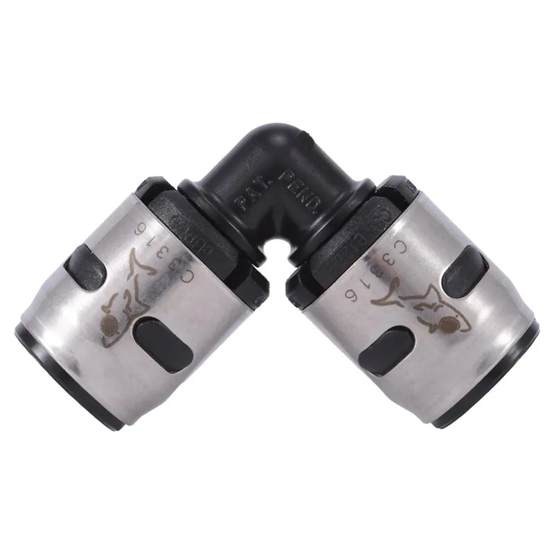SharkBite EvoPEX 1/2 In. Push X 1/2 In. D Push Plastic Elbow