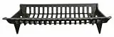 27 Inch Cast Iron Fireplace Grate Model 15427n - Durable Black Finish