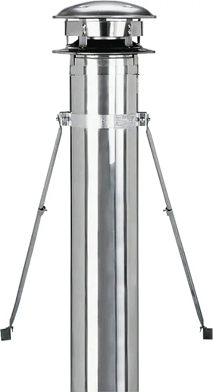 Chimney Pipe Roof Brace Kit, 8-In.