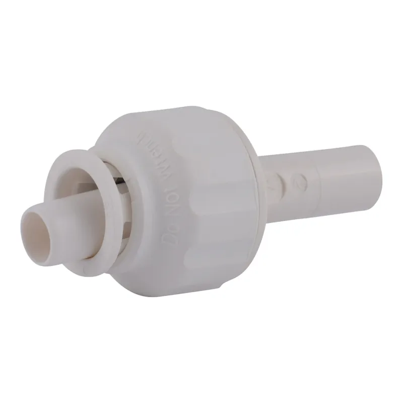 Quick Connect 1/2 In. Push X 3/8 In. D Cts Plastic Reducer Stem