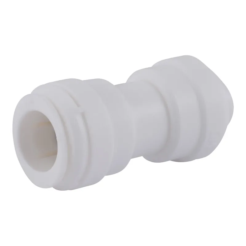 Push To Connect 1/2 In. Od X 3/8 In. Od Plastic Reducing Coupling