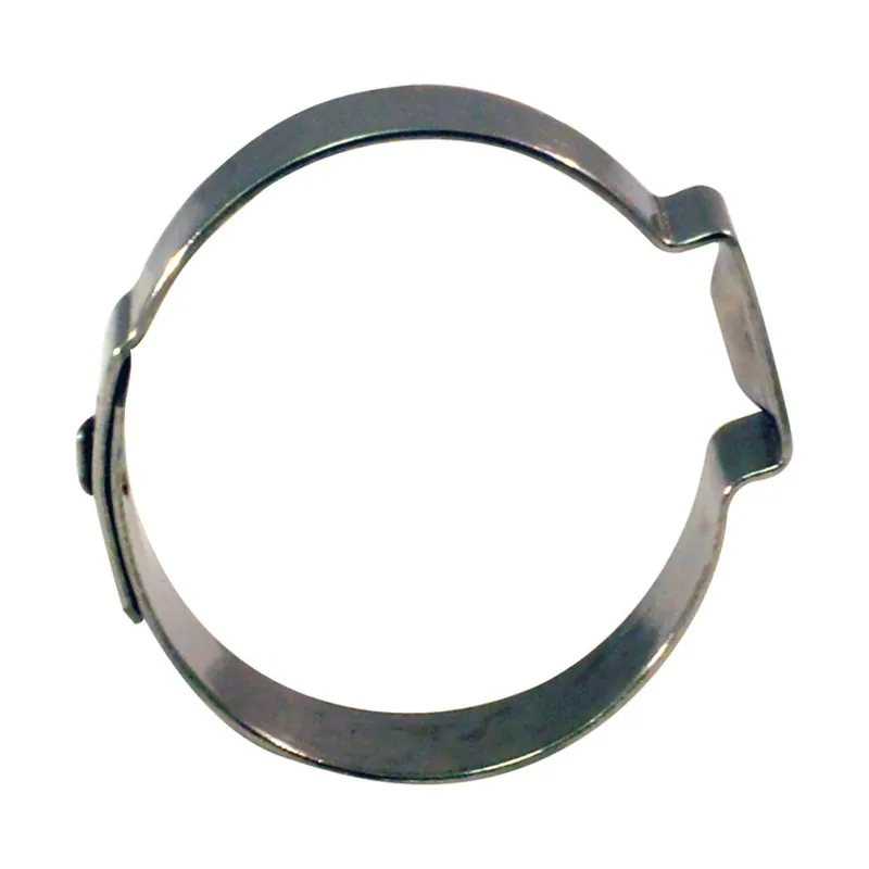 Apollo PRO 1/2 In To 1/2 In. SAE 10 Silver Pinch Clamp Stainless Steel Band