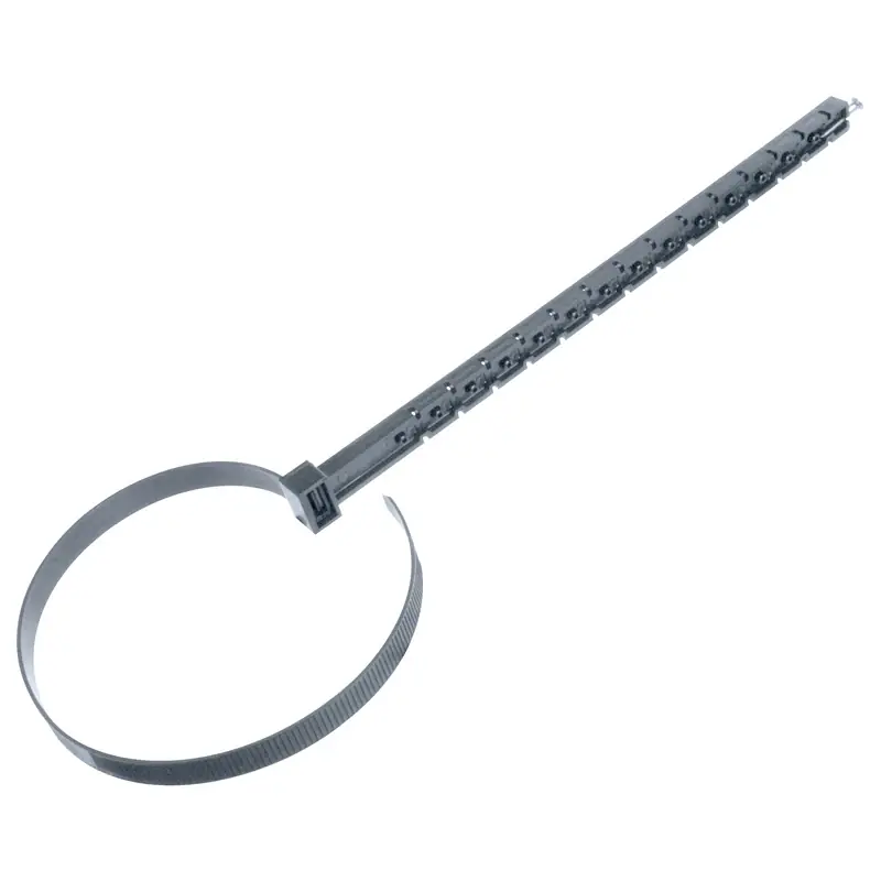 Zipstick Gray Abs Pipe Hanger For 1 To 6 Inch Pipes