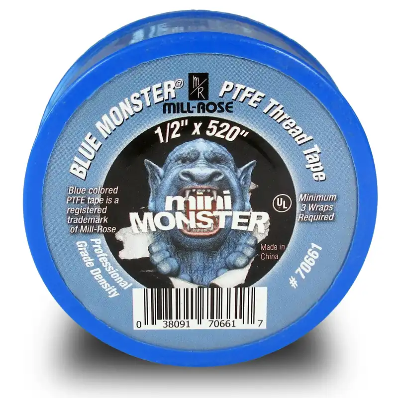 1/2 In. X 520 In. Ptfe Thread Seal Tape - High Density