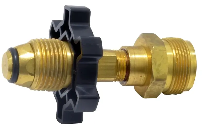 Propane Bulk Cylinder Adapter With Handwheel
