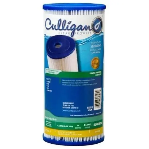 R50-bbsa Heavy Duty 50 Micron Sediment Water Filter Cartridge 4-1/2" Diameter 9-3/4" Height