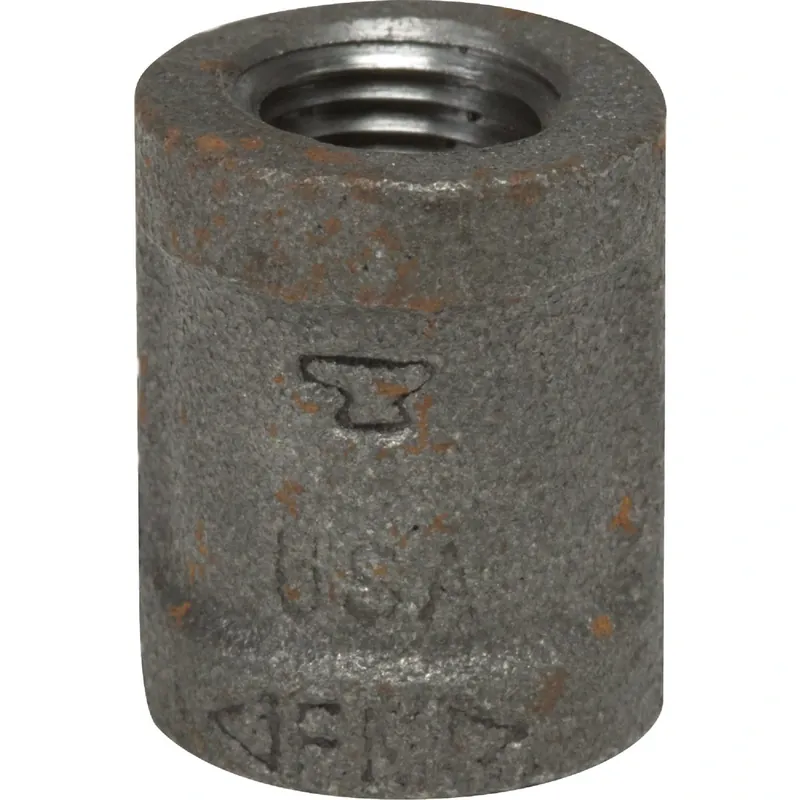 Black Pipe Coupling, 3/8 In.