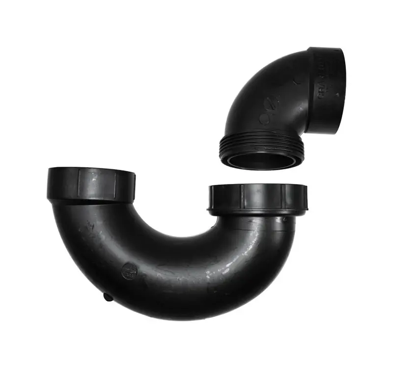ABS/DWV P-Trap With Union Less Clean Out, 2-In.
