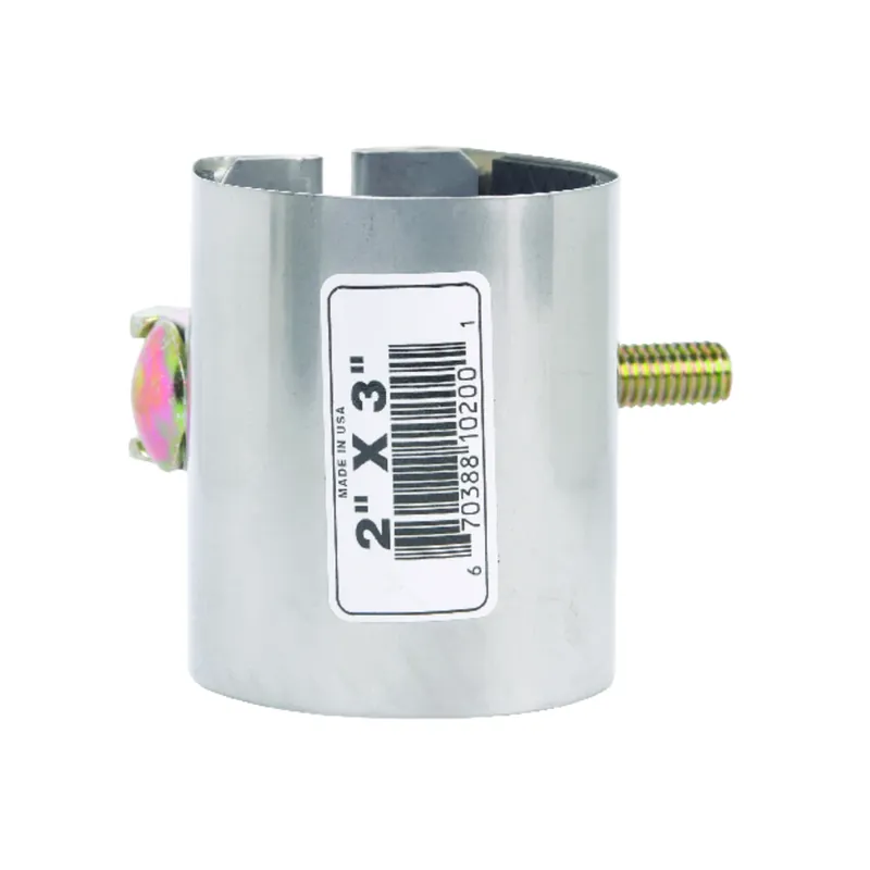 Stainless Steel Pipe Repair Clamp, 2 X 3 In.