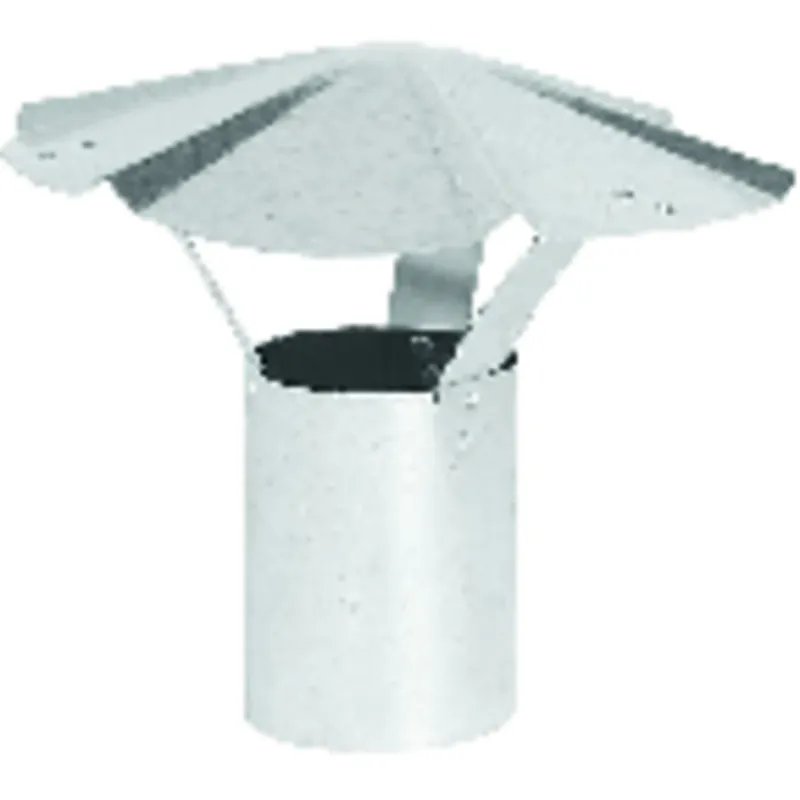 HVAC Duct Pipe Galvanized Round Vent Cap, 8 In.