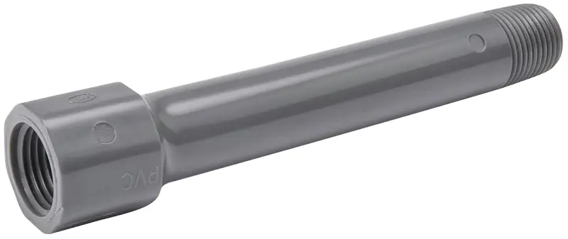 B&K Schedule 80 1/2 In. MIP X 1/2 In. D FIP PVC 4 In. Coupler Nipple 1 Pk