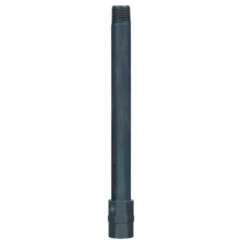 B&K Schedule 80 1/2 In. MIP X 1/2 In. D FIP PVC 10 In. Coupler Nipple 1 Pk