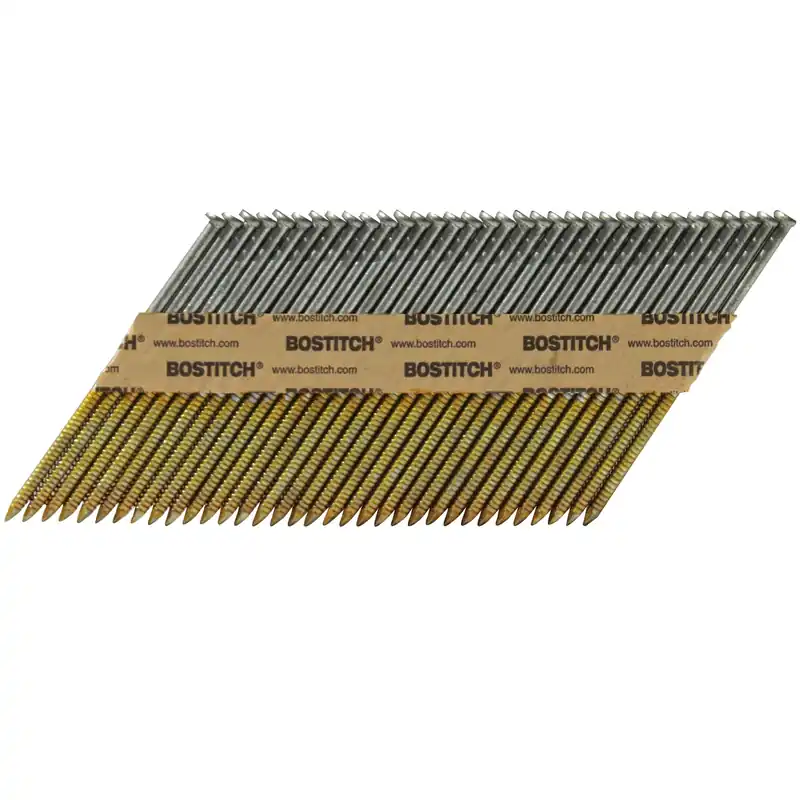 Bostitch 2-3/8 In. L X 10 Ga. Angled Strip Bright Stick Nails 33 Deg 5,000 Pk