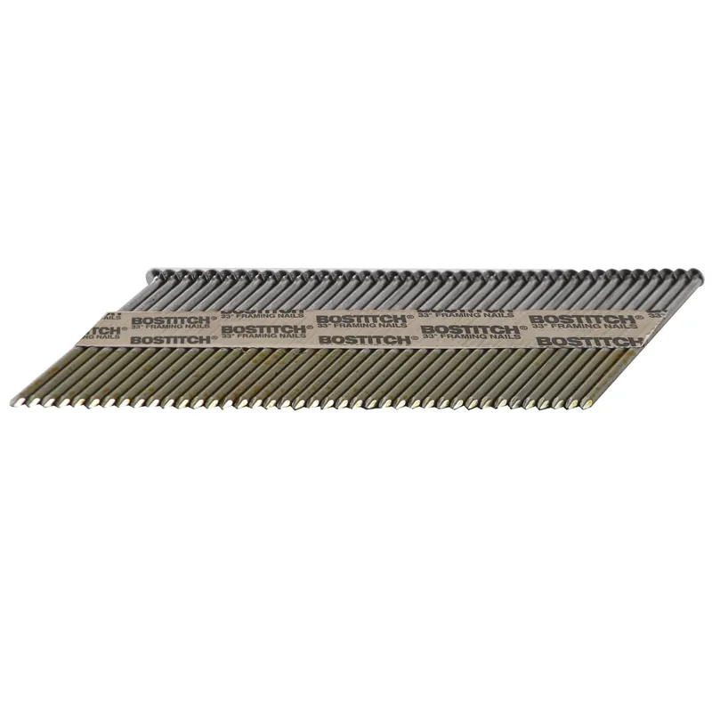 Bostitch 2-3/8 In. L X 10 Ga. Straight Strip Galvanized Nails 34 Deg 2,000 Pk