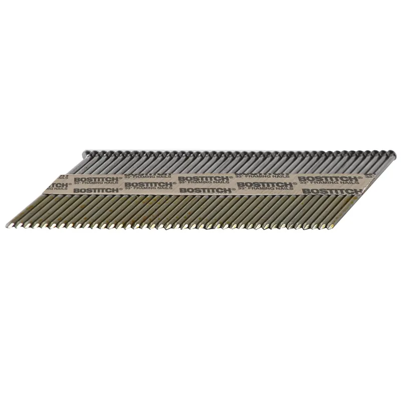 Bostitch 3 In. L X 11 Ga. Paper Strip Hot-Dip Galvanized Framing Nails 30 Deg 2000 Pk