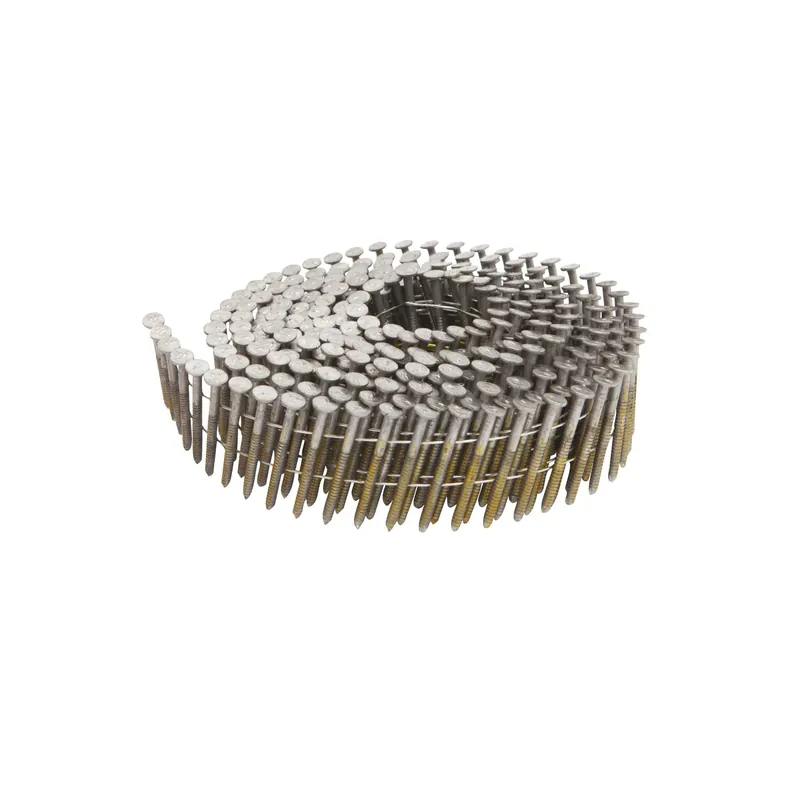 Bostitch 1-1/4 In. L X 11 Ga. Wire Coil Stainless Steel Siding Nails 15 Deg 3,600 Pk