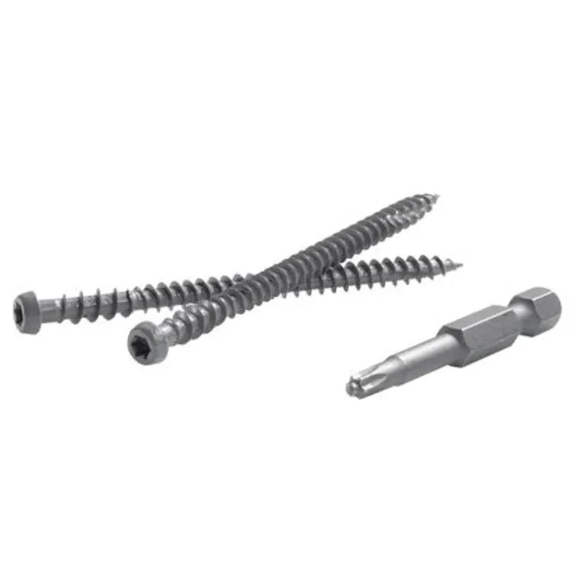 FastenMaster TrapEase No. 20 X 2-1/2 In. L Gravel Path Torx Ttap Star Head Composite Deck Screws 350