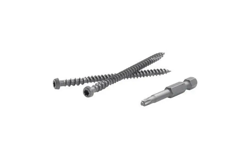 FastenMaster TrapEase No. 20 X 2-1/2 In. L Madeira Torx Ttap Star Head Composite Deck Screws 1050 Pk