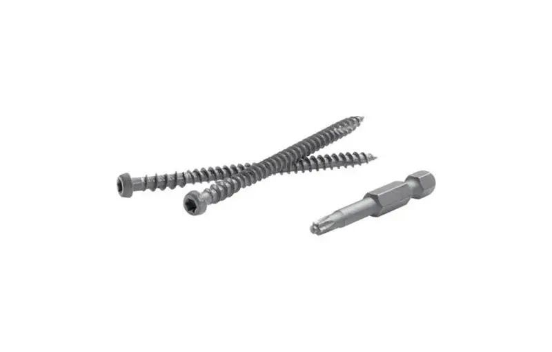 FastenMaster TrapEase No. 20 X 2-1/2 In. L Vintage Lantern Torx Ttap Star Head Composite Deck Screws